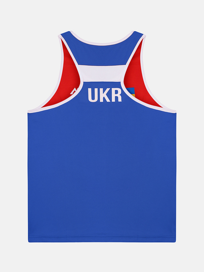 Peresvit Adult Reversible Boxing Singlet Red Blue, Photo № 4