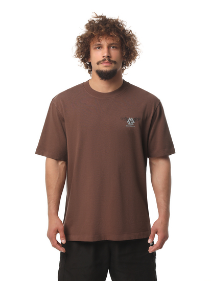Peresvit Oversized Sacred Tree T-shirt Light Brown, Photo № 7