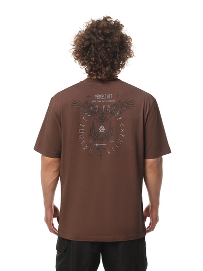 Peresvit Oversized Sacred Tree T-shirt Light Brown, Photo № 8