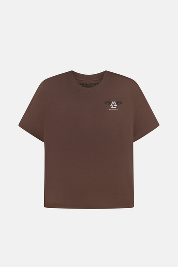 Peresvit Oversized Sacred Tree T-shirt Light Brown