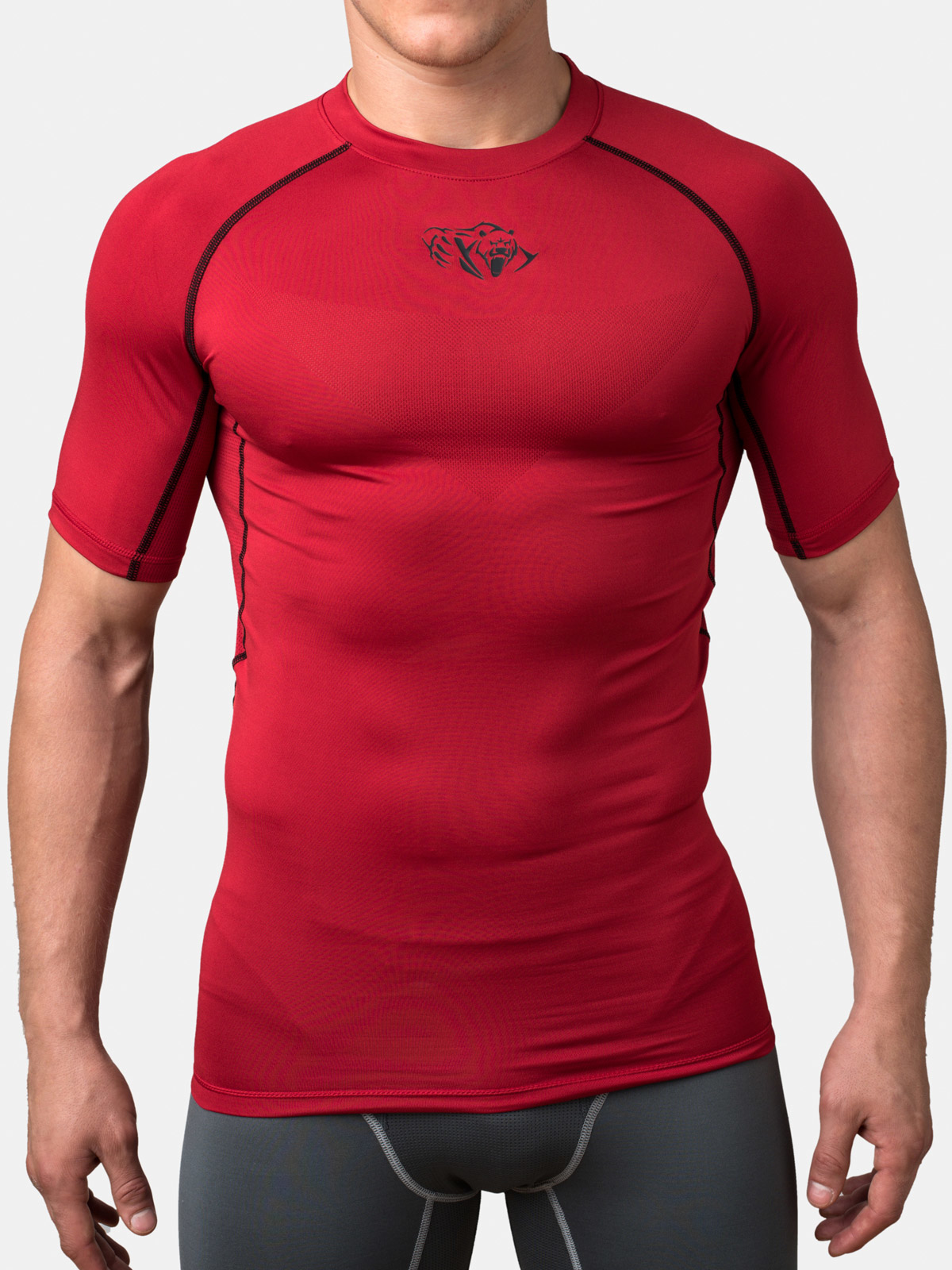 Peresvit Air Motion Short Sleeve Red Black