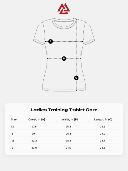 Core Ladies Training T-shirt Pale Pink, Photo № 4