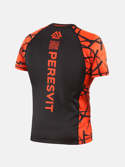 Peresvit Rival Rashguard Orange Shortsleeve, Photo № 4