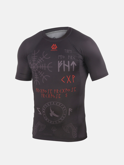 Peresvit Valhalla Black Short Sleeve Rashguard, Photo № 3