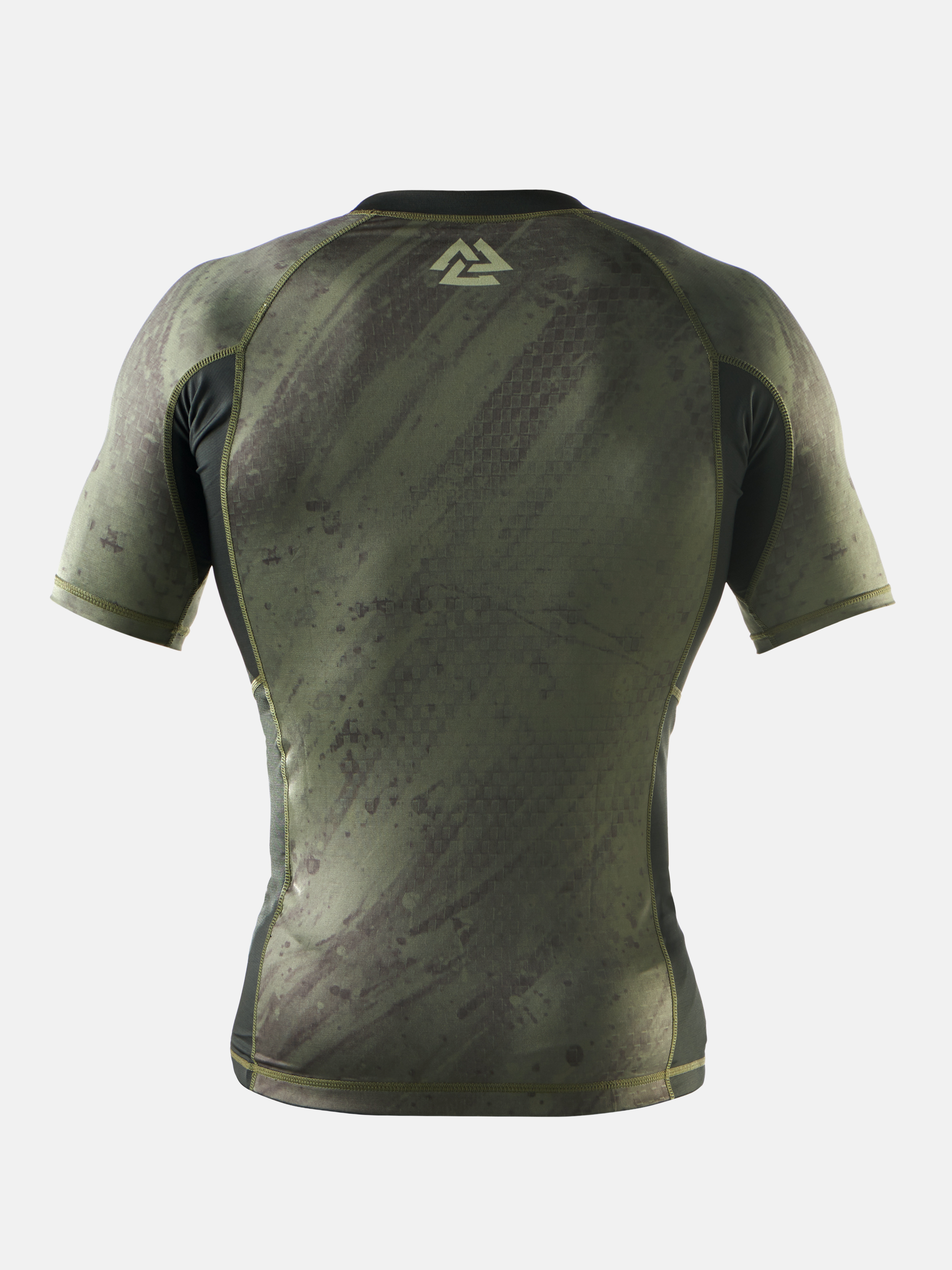 Peresvit Immortal 2.0 Military Green Short Sleeve Rash Guard, Photo № 2