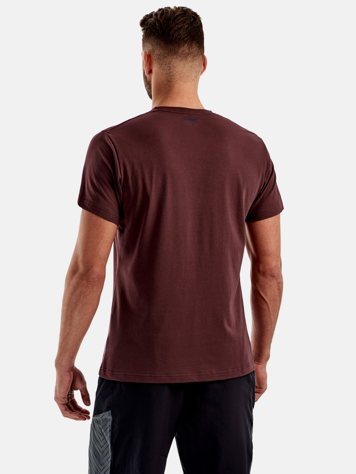 Peresvit Dynamic Cotton Short Sleeve T-shirt Maroon, Photo № 2