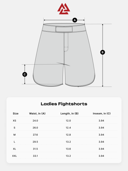 Inception Ladies Fightshorts, Photo № 5