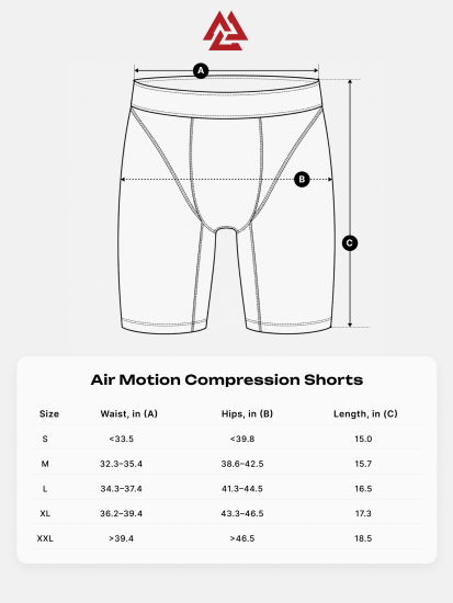 Air Motion Shorts Black, Photo № 6