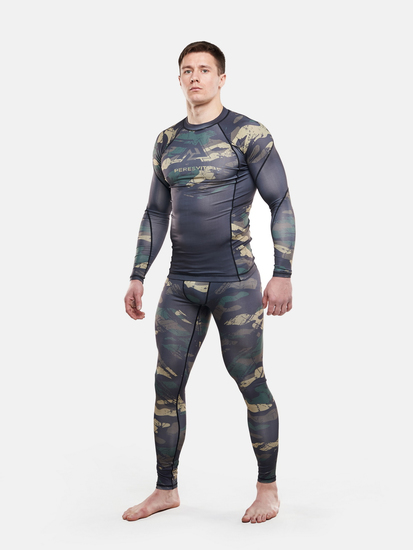 Peresvit Grunge Camo Long Sleeve Rashguard, Photo № 6