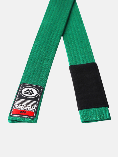 Kids BJJ Gi Belt Solid Green, Photo № 2