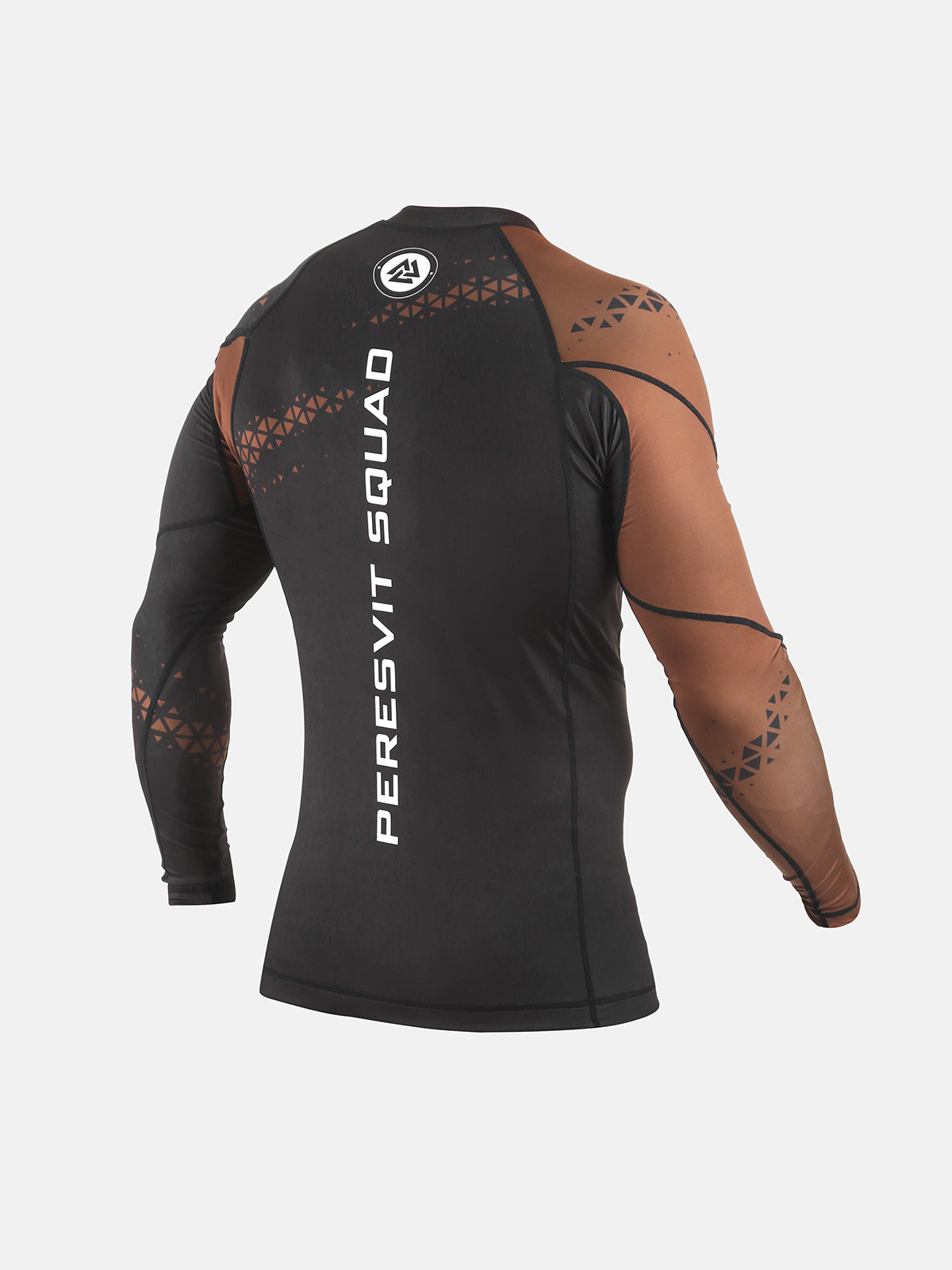 Peresvit Ranked Rashguard Longsleeve Brown, Photo № 3
