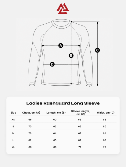 Sparkle Ladies Rashguard Long Sleeve, Photo № 7