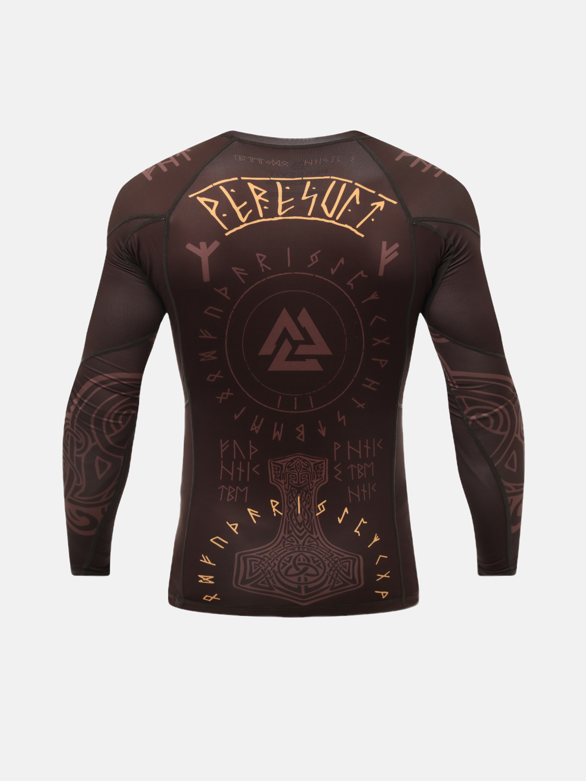 Valhalla Rashguard Long Sleeve Brute Brown, Product preview 1