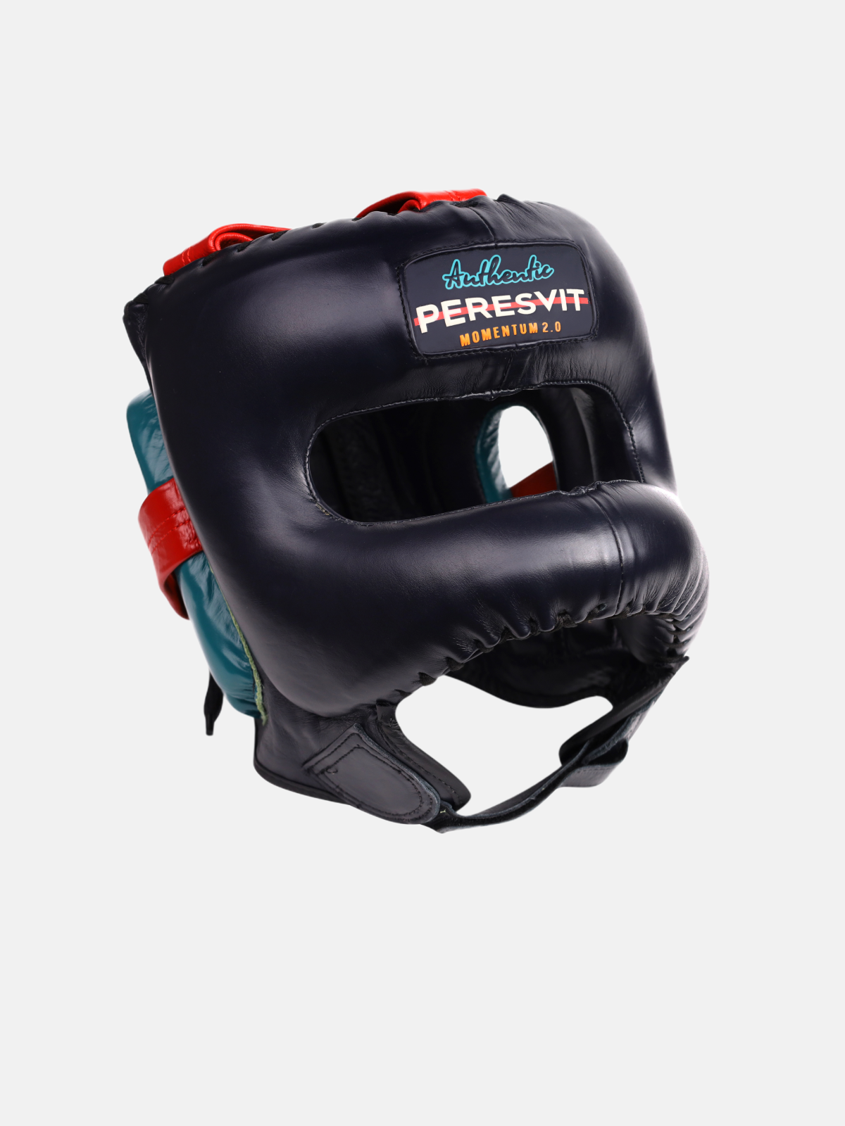 Momentum 2.0 Leather Armor Plating Headgear Deep Blue, Photo № 2