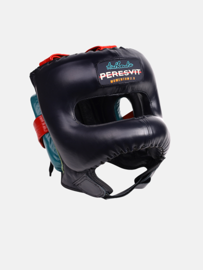 Momentum 2.0 Leather Armor Plating Headgear Deep Blue, Photo № 2